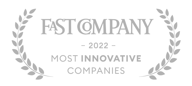 Award for Fast Company Most Innovative Companies 2022